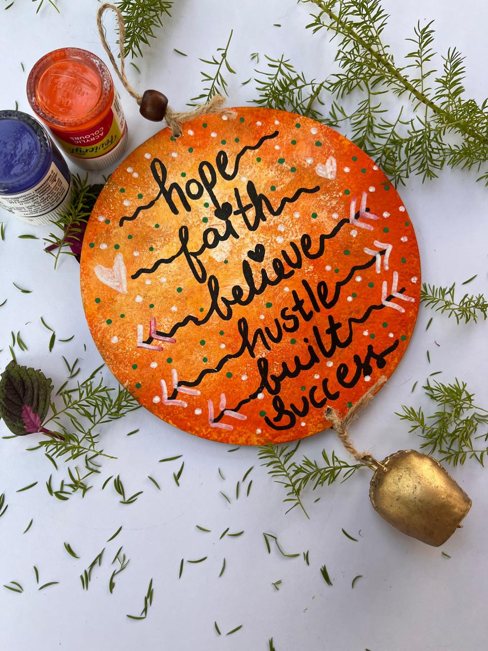 Handcrafted Wall Hanging for Hope